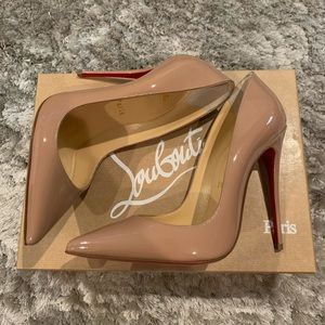Christian Louboutin So Kate Nude Size 37